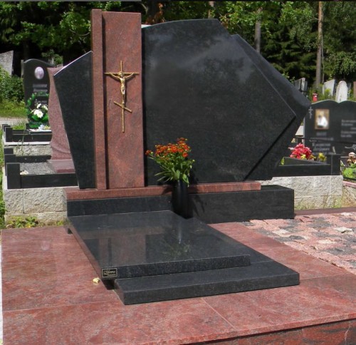 Қытай Xingyan заманауи көркемдік стиліндегі қабір (оның ішінде Иса кросс)