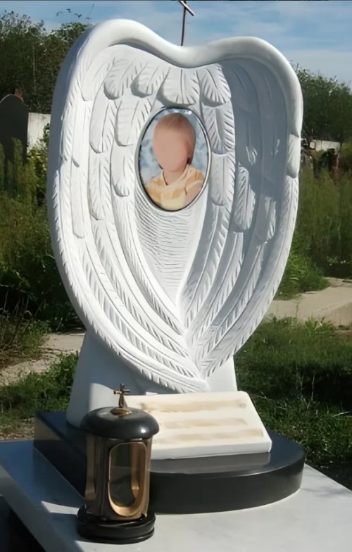 Қытай Xingyan Stone Кіші, періште Қанаттары Балалар Қабір