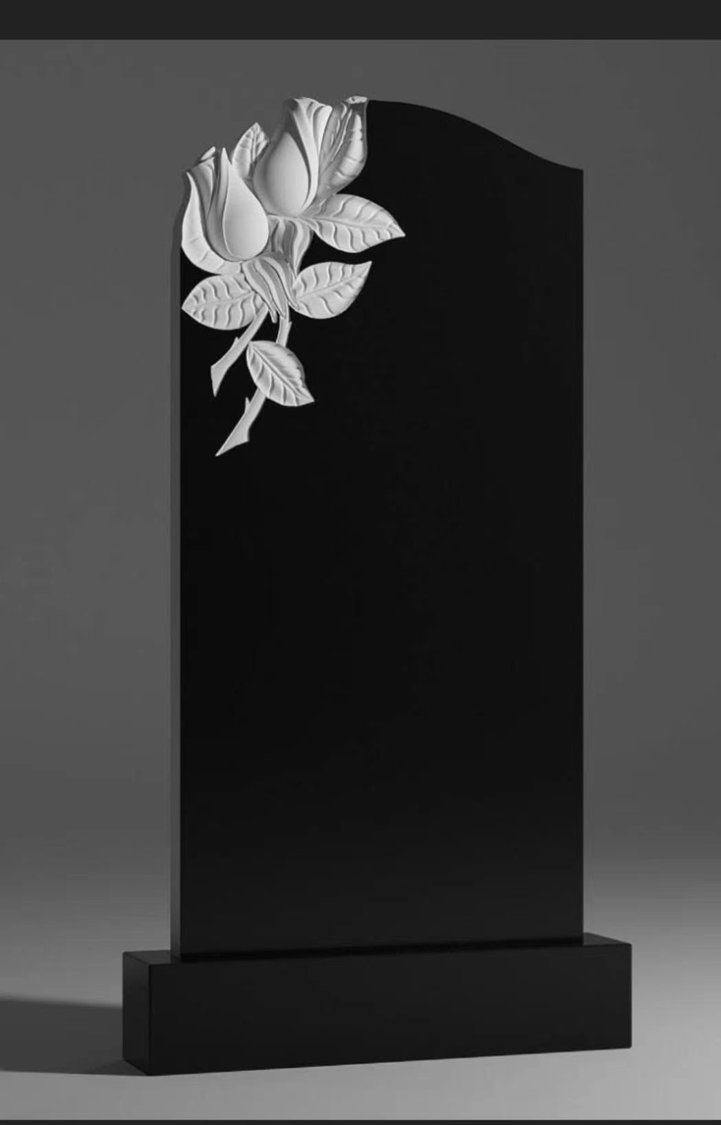 Қытайлық Xingyan Russy Straight Rose Relpe Black Groanite Қабір