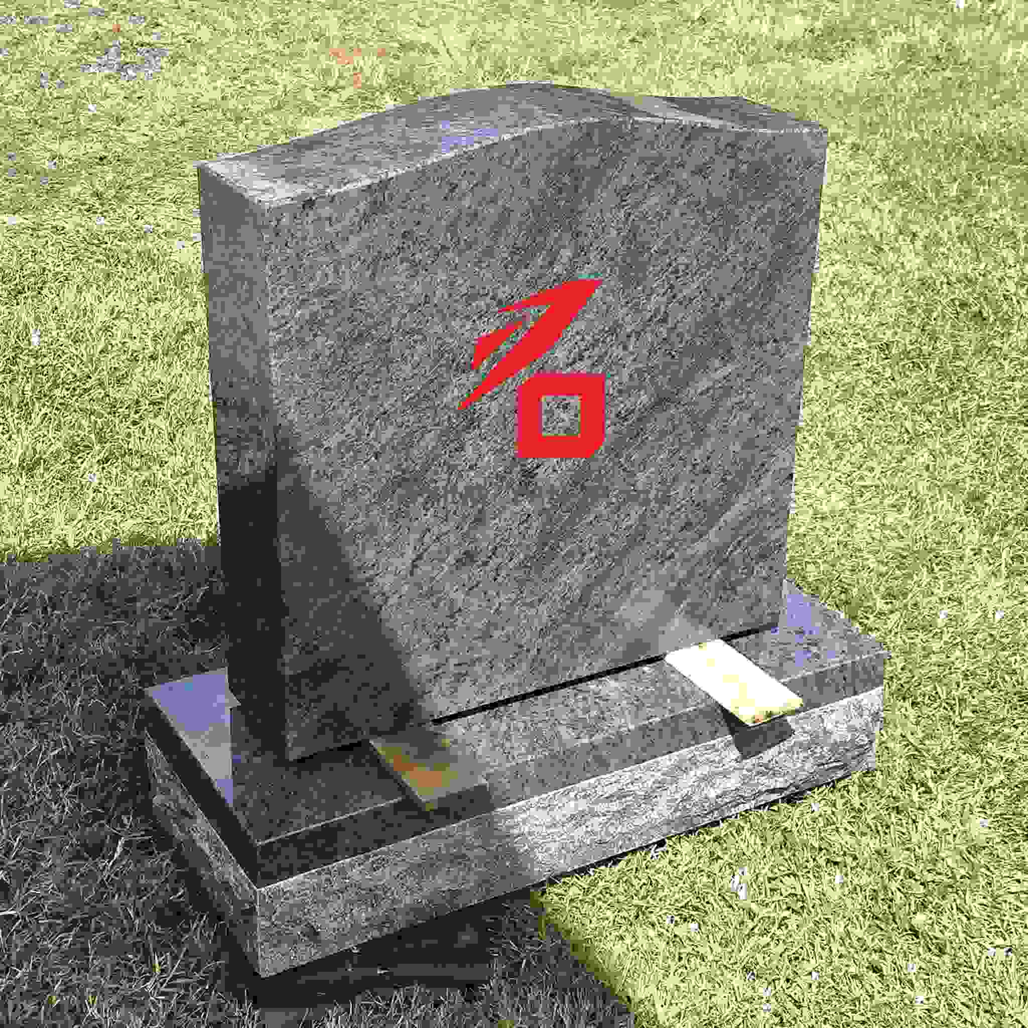 Қарапайым гранитті жалғыз ескерткіш