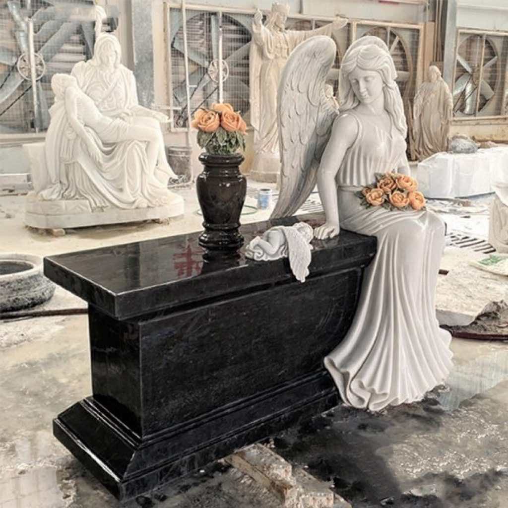 Xingyan Angel Guardian Marble Қабір