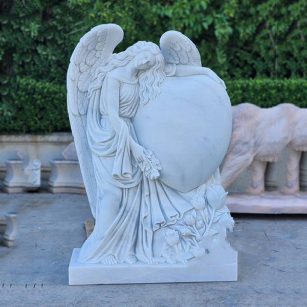 Xingyan Marble періште Жүрек мемориалдық тас мүсіні