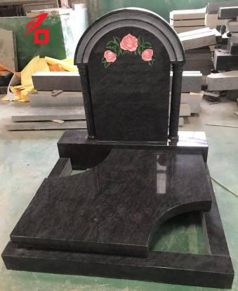 Xingyan Stone Carved Bahama Blue Rose Granite Artial Artrial қабірі
